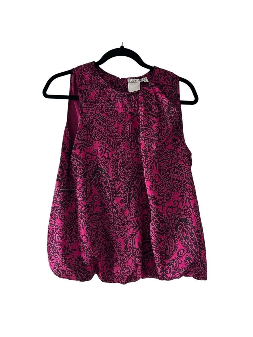 Fred David Floral Round Neck Tank